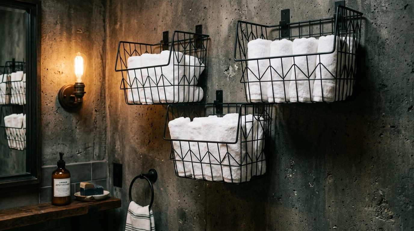 Store backups near the bathroom, not inside it